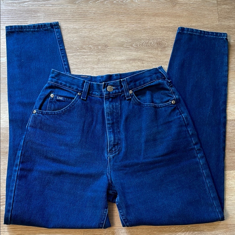 Lee Vintage High Waisted Blue Jeans